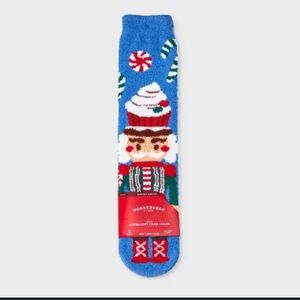 Wondershop Super soft crew socks - Candy Nutcracker - Size 6-12 - 6 Pairs